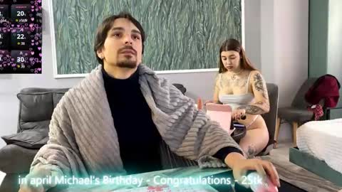 Snapshot of miley_and_michael chatting on 04/24/26, 03:25 Miley and Michael online show from 04/24/26, 03:25