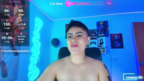Snapshot of milley_rose chatting on 06/27/26, 12:10 Im girl my name is Johana online show from 06/27/26, 12:10