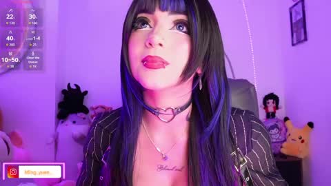 Snapshot of ming_yue_ chatting on 04/18/26, 06:17 My name is Fer Nice to meet you give it a thumbs up please its important online show from 04/18/26, 06:17
