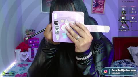 Snapshot of miss_scarllet chatting on 01/14/25, 01:06    100 thumbs up online show from 01/14/25, 01:06