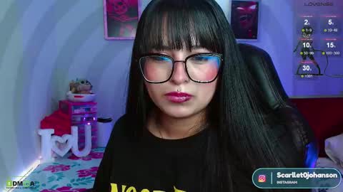 Snapshot of miss_scarllet chatting on 02/20/25, 01:30    100 thumbs up online show from 02/20/25, 01:30