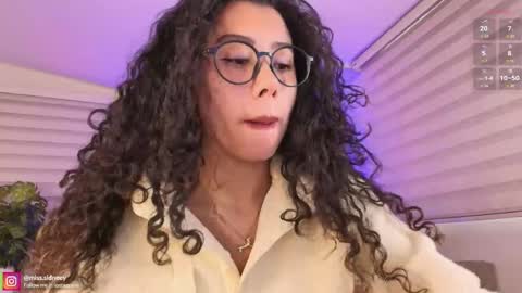 Snapshot of miss_sidney chatting on 04/21/26, 12:44 Amy Olivera online show from 04/21/26, 12:44
