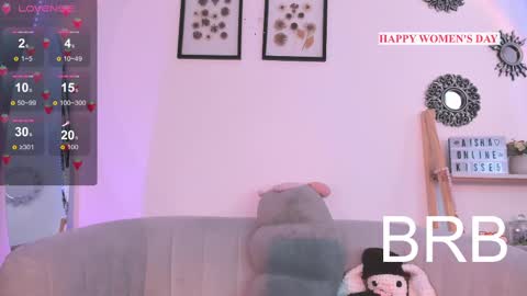 Aisha    birtthday show 15 noviembre online show from 03/10/25, 08:45