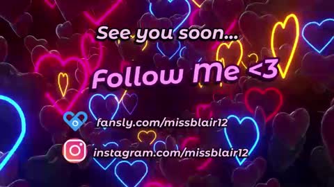 MissBlair online show from 02/26/25, 12:16