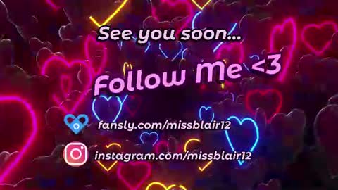 MissBlair online show from 07/28/26, 03:21