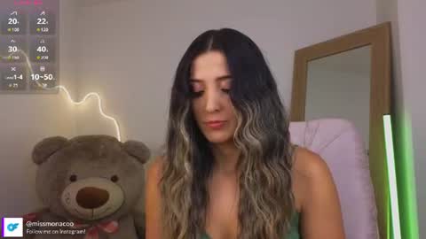 Snapshot of missmonaco chatting on 06/23/26, 10:08 Emma Rivera online show from 06/23/26, 10:08