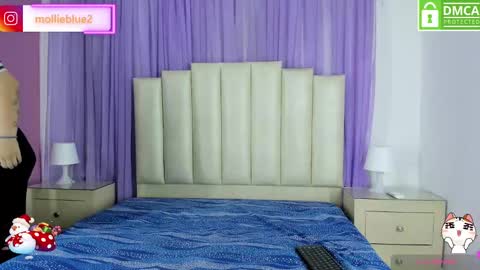 Snapshot of molliebue1 chatting on 12/31/24, 11:31 Hey Guys  Im Mollie online show from 12/31/24, 11:31