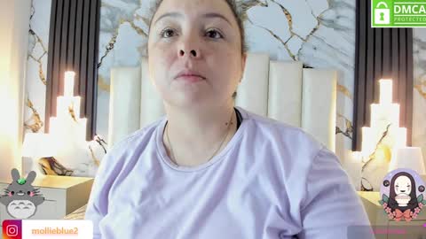 Snapshot of molliebue1 chatting on 02/05/25, 12:06 Hey Guys  Im Mollie online show from 02/05/25, 12:06