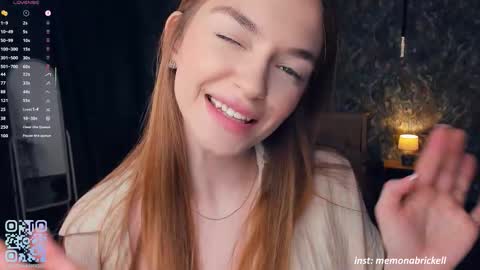 Snapshot of monabrickell chatting on 11/27/25, 07:05 Mona online show from 11/27/25, 07:05