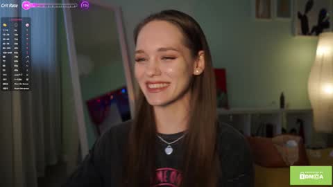 Snapshot of moni_carroll chatting on 02/12/25, 02:10 Monia Help me get 20000 subscribers online show from 02/12/25, 02:10