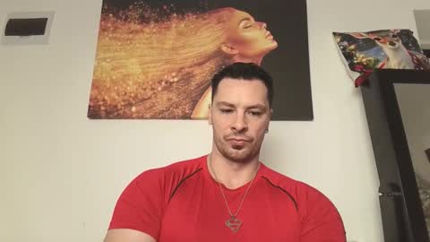 Snapshot of muscleaj69 chatting on 01/15/26, 04:22 AJ online show from 01/15/26, 04:22