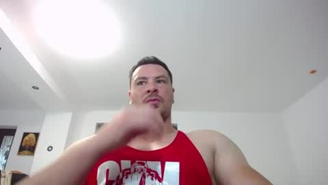 Snapshot of muscleaj69 chatting on 06/30/26, 05:30 AJ online show from 06/30/26, 05:30