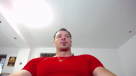 Snapshot of muscleaj69 chatting on 07/16/26, 05:35 AJ online show from 07/16/26, 05:35