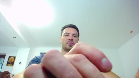 Snapshot of muscleaj69 chatting on 07/21/26, 05:21 AJ online show from 07/21/26, 05:21