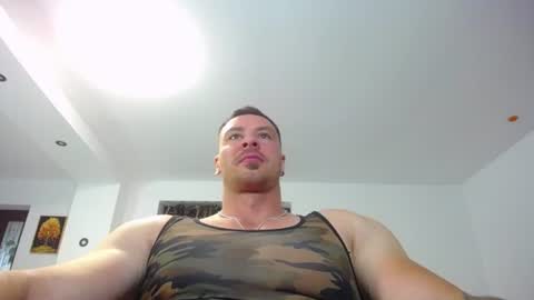 Snapshot of muscleaj69 chatting on 07/27/26, 05:25 AJ online show from 07/27/26, 05:25