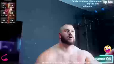Snapshot of muscularjohnforu chatting on 03/13/26, 05:08 click icon for peach online show from 03/13/26, 05:08