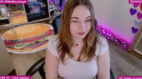 Snapshot of mymaryangel chatting on 02/23/26, 11:02 mymaryangel online show from 02/23/26, 11:02