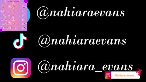 Snapshot of nahiara_evans_ chatting on 03/31/26, 05:30 NAHIARA EVANS online show from 03/31/26, 05:30