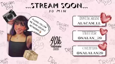 Onlyf4s nalalan29 online show from 01/16/25, 06:14