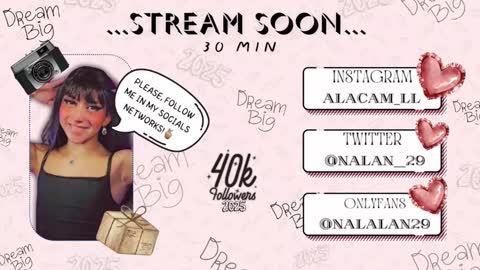 Onlyf4s nalalan29 online show from 01/20/25, 06:10