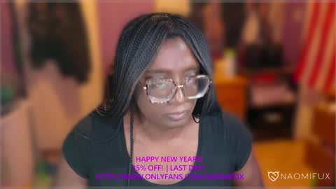 Naomi online show from 12/31/24, 11:49