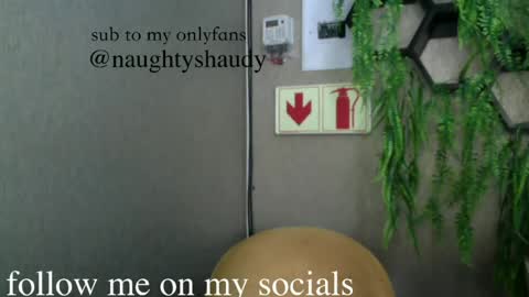 Snapshot of naughtyshaudy chatting on 06/22/26, 10:12 Naughty Shaudy online show from 06/22/26, 10:12