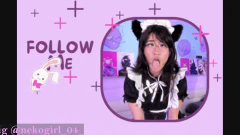 Snapshot of nekogirl_04_ chatting on 04/22/26, 04:48 Nekogirl . online show from 04/22/26, 04:48