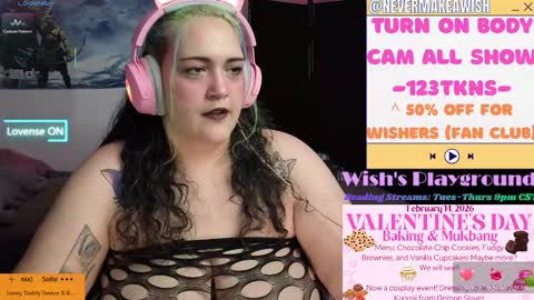 Wishs Playground online show from 02/13/26, 05:25