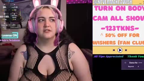 Wishs Playground online show from 05/19/26, 09:26