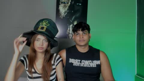 Snapshot of nicole_and_thiago1 chatting on 03/17/26, 10:24 nicole_and_thiago1 online show from 03/17/26, 10:24