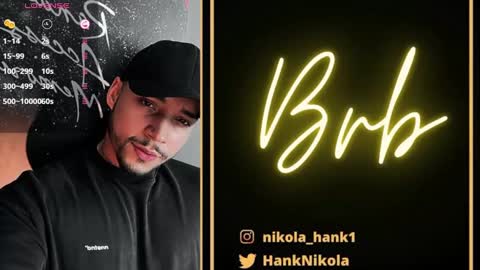 Snapshot of nikolahank1 chatting on 02/19/25, 06:55 Nikola Hank online show from 02/19/25, 06:55