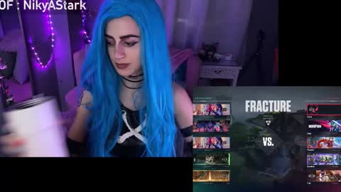 Snapshot of nikyastark chatting on 02/20/26, 10:43 Niky A Stark online show from 02/20/26, 10:43