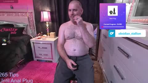 Obsidian stallion online show from 10/03/25, 12:51