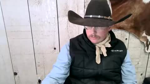 Snapshot of openmindedcowboy chatting on 02/15/25, 06:44 kinkynerd online show from 02/15/25, 06:44