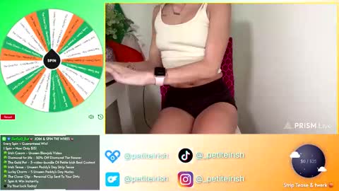 Petite Irish online show from 03/14/26, 02:44