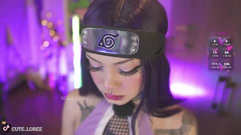 Snapshot of pinkloly69 chatting on 04/08/26, 11:10 LUISA online show from 04/08/26, 11:10