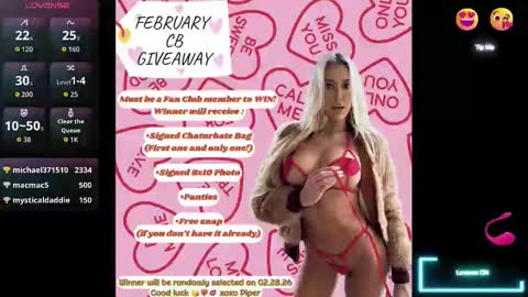 PipinPiper online show from 02/22/26, 07:56