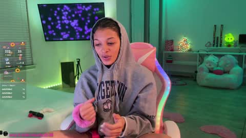 Snapshot of princess_cece chatting on 01/23/25, 03:58 Cece NEXT LIVESTREAM -- DEC. 4th 7 PM CST online show from 01/23/25, 03:58