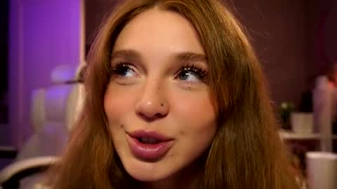 Snapshot of purple_baby chatting on 04/18/26, 07:58 Sasha wait you here 6 of November. will celebrate my B- day online show from 04/18/26, 07:58