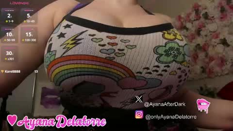 Snapshot of queenayana chatting on 05/30/26, 06:16 Ayana Delatorre online show from 05/30/26, 06:16