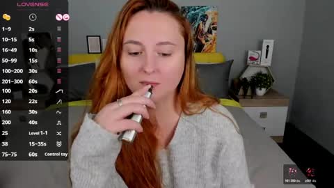 Snapshot of red_naughtyfox chatting on 04/19/26, 03:33 Lessy Fox online show from 04/19/26, 03:33