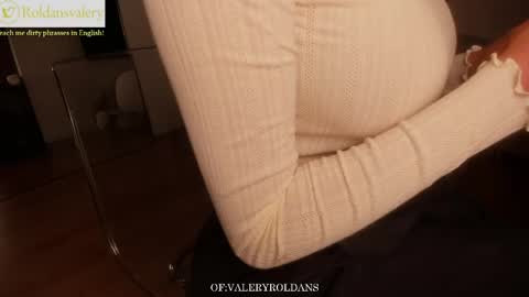 Snapshot of roldansvalery chatting on 04/14/26, 01:00 Valery Roldans online show from 04/14/26, 01:00