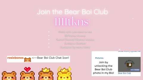 Rosie Bones online show from 10/09/25, 10:19