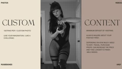 Snapshot of rosiebones chatting on 06/20/26, 10:34 Rosie Bones online show from 06/20/26, 10:34
