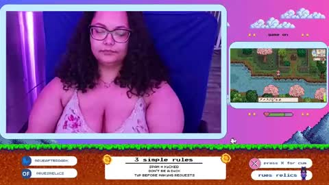 Snapshot of ruesrelics chatting on 03/08/25, 05:59 Rue online show from 03/08/25, 05:59