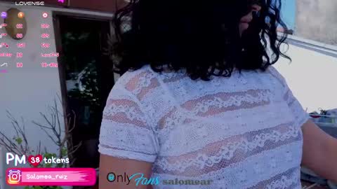 Snapshot of salomear chatting on 04/11/26, 12:09 Salomea Ruiz online show from 04/11/26, 12:09