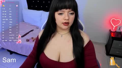 Snapshot of samantha__g chatting on 03/29/26, 02:44 Sam online show from 03/29/26, 02:44
