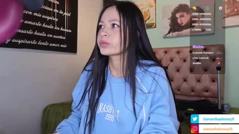 Snapshot of samanthaahoney_ chatting on 02/13/25, 11:04 samantha online show from 02/13/25, 11:04