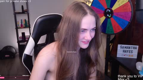 The Real Samantha Hayes haha  online show from 01/18/25, 04:26