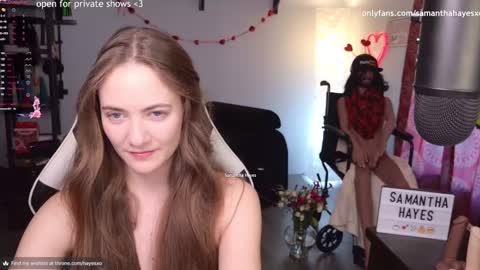 The Real Samantha Hayes haha  online show from 01/29/25, 10:32